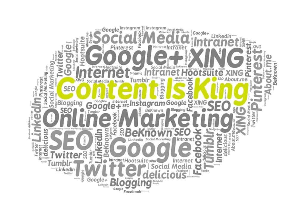 Content king Pinterest